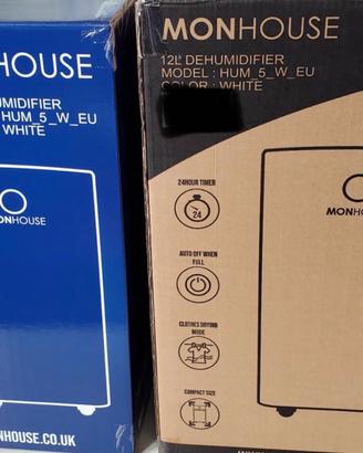 Deumidificatore Wi-Fi da 12 litri/giorno