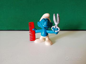 Vintage Smurfs Parrucchiere Hairdresser Puffo