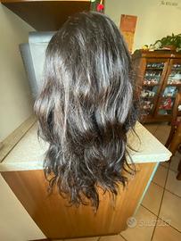 Parrucca capelli veri hairvivi nuova con cartellin