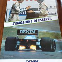 Poster F1 Williams FW12C 1980 1990 Patrese