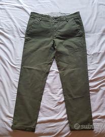 Pantalone chino verde Department Five tg 32