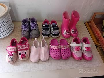 7 paia scarpe
