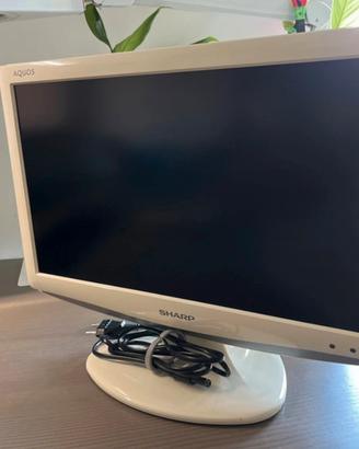 Tv LCD Sharp Aquos 19”  Retro gaming