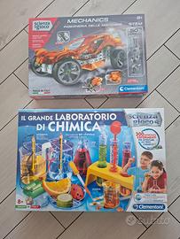 Laboratorio di chimica e mechanics clementoni