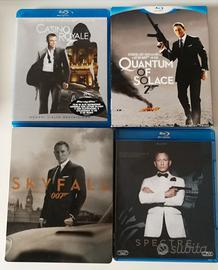 Serie 007 James Bond con Daniel Craig - blueray