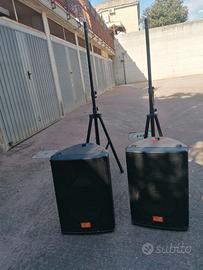 Coppia casse amplificate Gatt GAN-12A