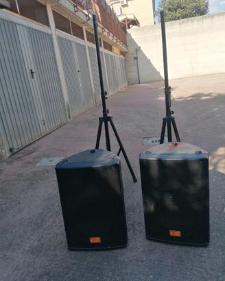 Coppia casse amplificate Gatt GAN-12A