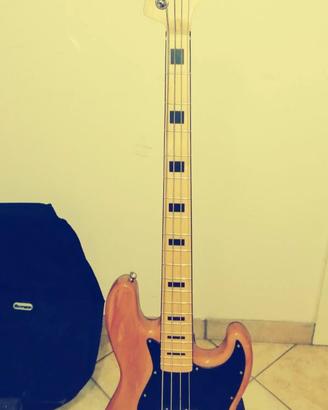 Basso elettrico con amplificatore