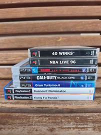 Lotto giochi misti ps1 ps2 ps3