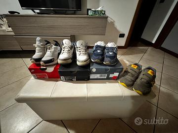 Scarpe varie bambino