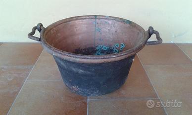 Piccolo Paiolo in rame vecchio
