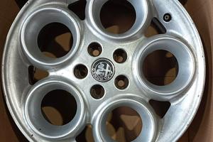 1 cerchio lega alfa romeo 147 156 r16 ls6408