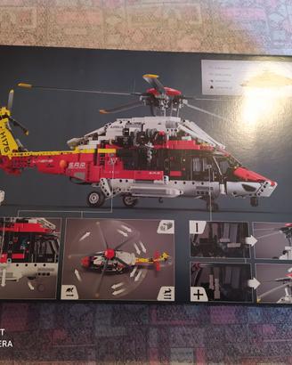 Lego elicottero di salvataggio airbus 42145