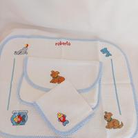 porta tovaglietta  tovaglioli merenda asilo bimbi 