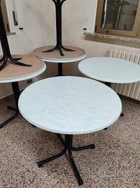 tavoli rotondi finto marmo