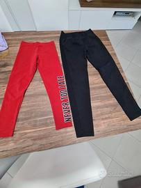 Leggings bimba 10-11 anni + Pantaloni 13-14