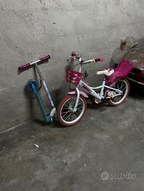 Auto Mercedes elettrica , bici e monopattino