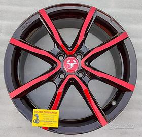 Cerchi In Lega NUOVI Da 17 Per Fiat 500 Abarth