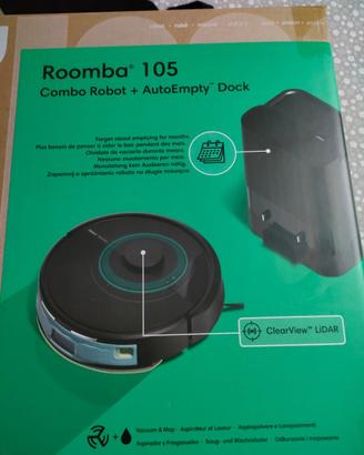 Robot lava e aspira pavimenti Roomba105