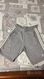 Adidas Originals 3-Stripes Shorts grigi – Taglia S