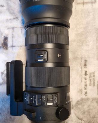 Sigma 150-600mm f/5-6.3 DG Sports NIKON F + duplic