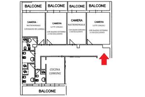 Appartamento di 20 m² con 1 locale a Napoli