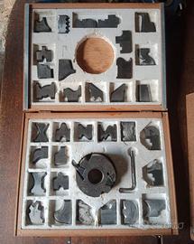 Set taglienti+testa OMAS 100x40 foro 35