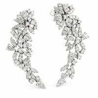 Orecchini lobo aear climber Oro 18k Diamanti