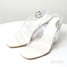 Sandali Salvatore Ferragamo PVC e Pelle 41/42 (11)
