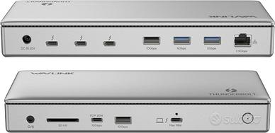 WAVLINK Thunderbolt 4 Dock 12 porte 98W per MacBoo