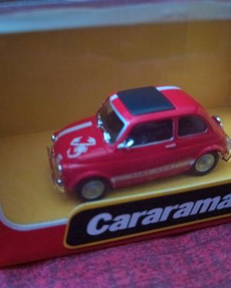 Fiat 500 Abarth - Cararama 1/43 - Nuova in scatola