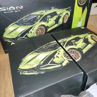 3696 pezzi sigillati Lamborghini Sian kit Costruzi