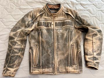 Giacca in pelle invecchiata Harley-Davidson