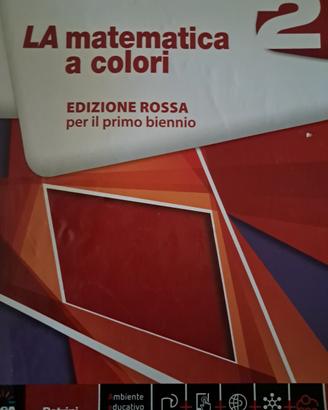 La matematica a colori 2 edizione rossa