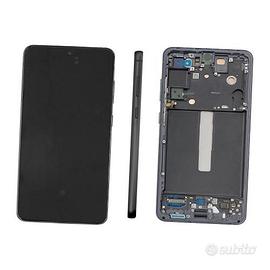 Display OLED Samsung S21 5G con frame nero nuovo
