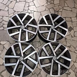 4 - CERCHI IN LEGA VW 7,5X18 5X112 ET51 CB 57,1