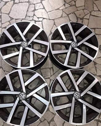 4 - CERCHI IN LEGA VW 7,5X18 5X112 ET51 CB 57,1