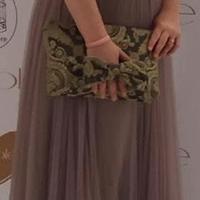 Abito cerimonia curvy 50 tulle lilla Rosa Clara