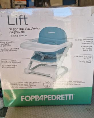 Seggiolino Foppapedretti LIFT - Color Corallo