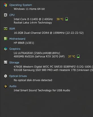 PC da gaming HP Omen