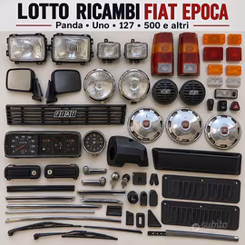 Lotto ricambi Fiat epoca Panda Uno 127 500