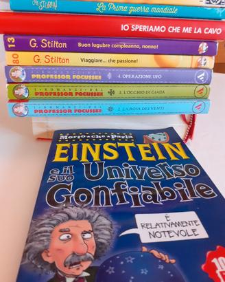 Einstein, Storia, Stilton, Romanzi Focussen. Nuovi