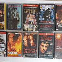 Lotto di 20 VHS Videocassette Film di Vari Generi