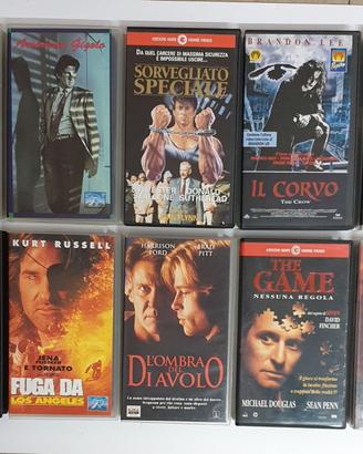 Lotto di 20 VHS Videocassette Film di Vari Generi