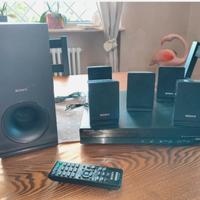 Lettore dvd Sony con home teatre 5.1
