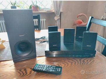 Lettore dvd Sony con home teatre 5.1