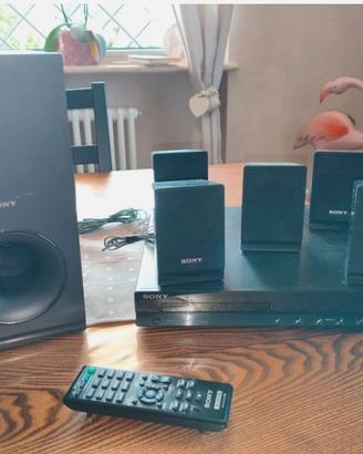 Lettore dvd Sony con home teatre 5.1