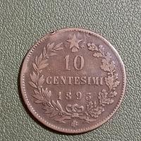 moneta 10 centesimi 1893 - regno d'italia 2