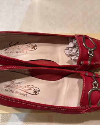 Mocassino rosso
