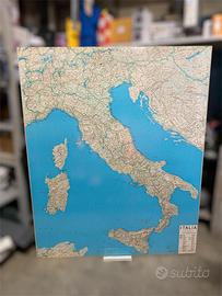 Mappa Stradale d'Italia Vintage Buffetti – Grande